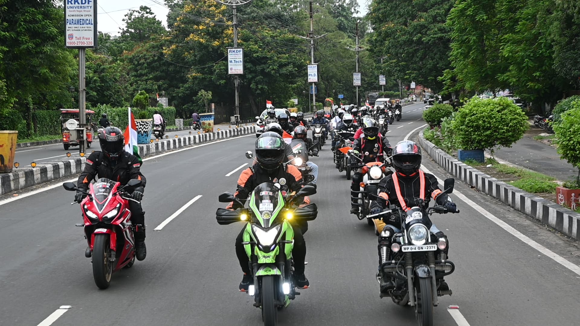 Bhopal Biking Club community riders together at gathering