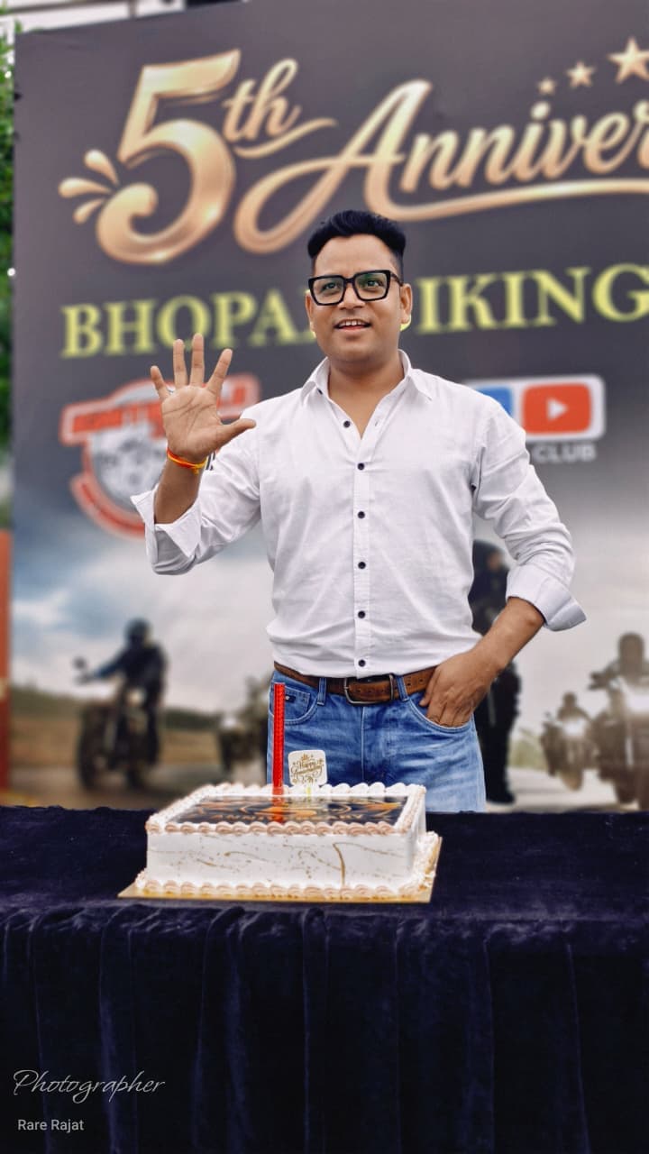 Bhopal Biking Club fifth anniversary celebration