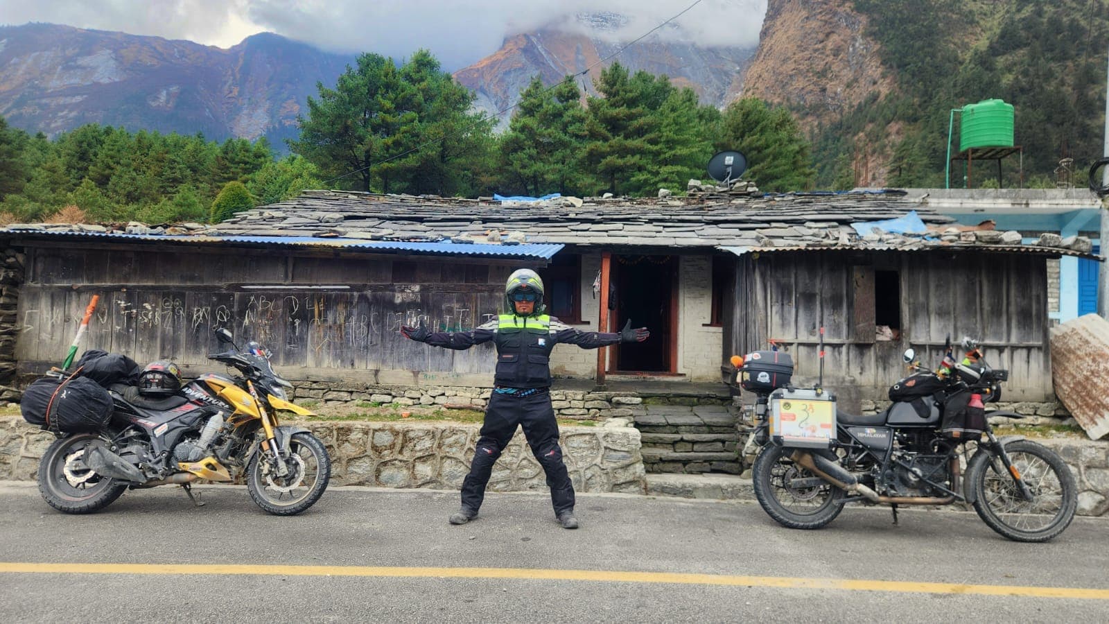 Scenic road perspective from BBC adventure