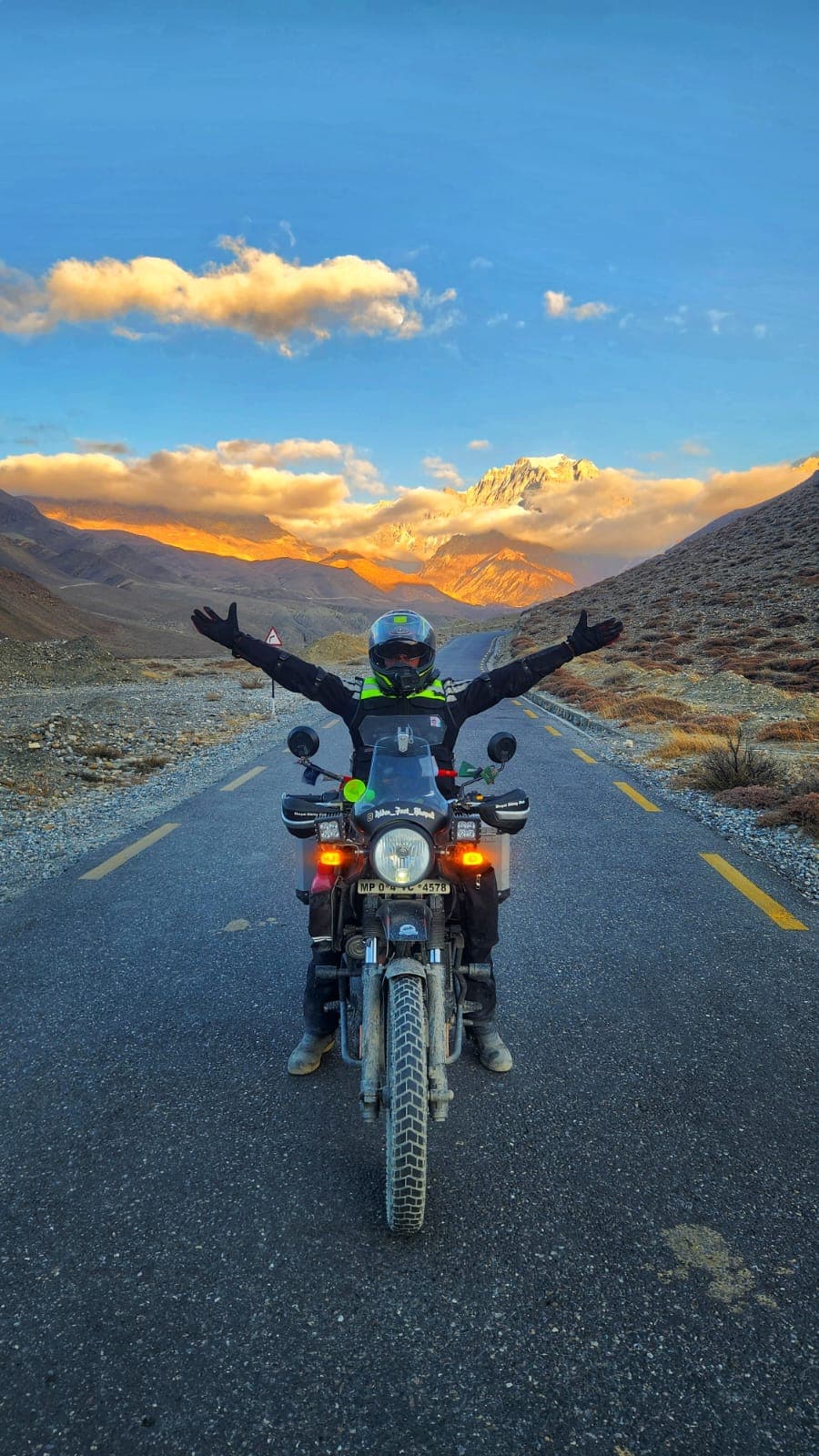 Candid moment from BBC group ride experience