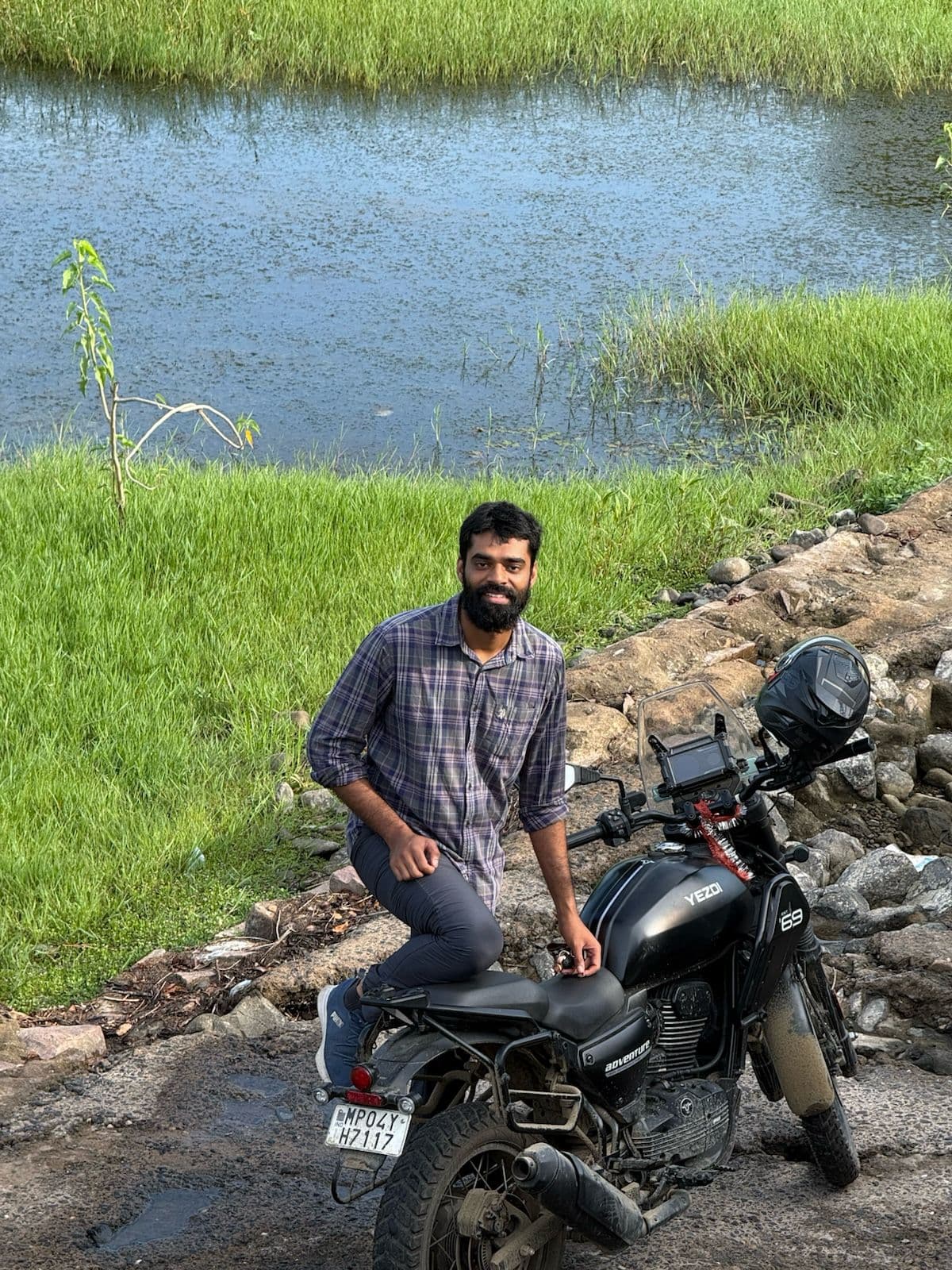 Rohit Yadav - Bhopal Biking Club rider